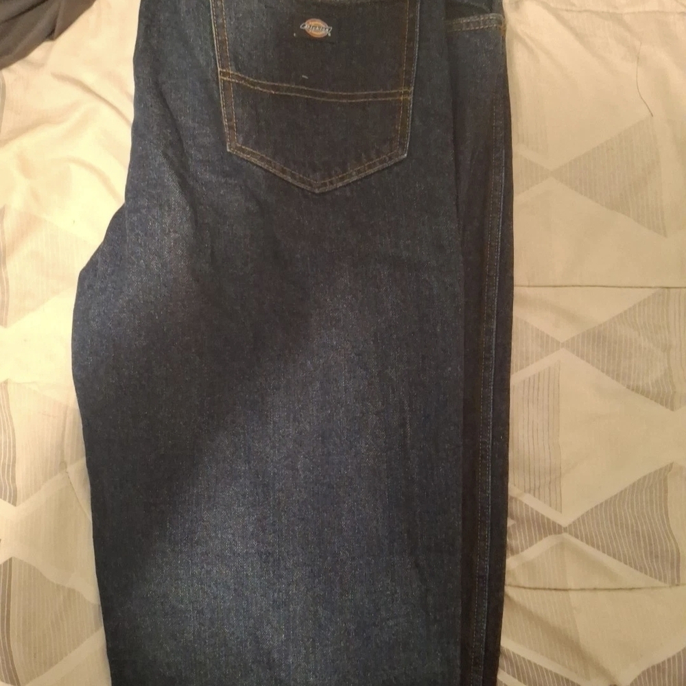 Dickies Men's Indigo Straight-Leg Jeans